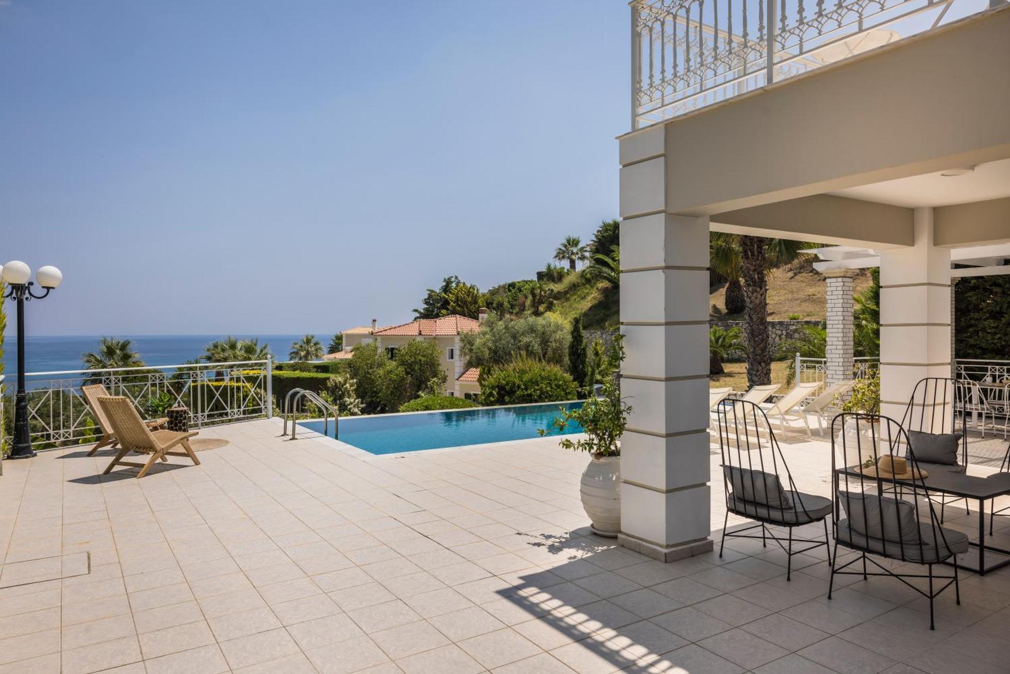 Sea View Villa Kefaloniaprivatevillas Karavádhos Exterior foto