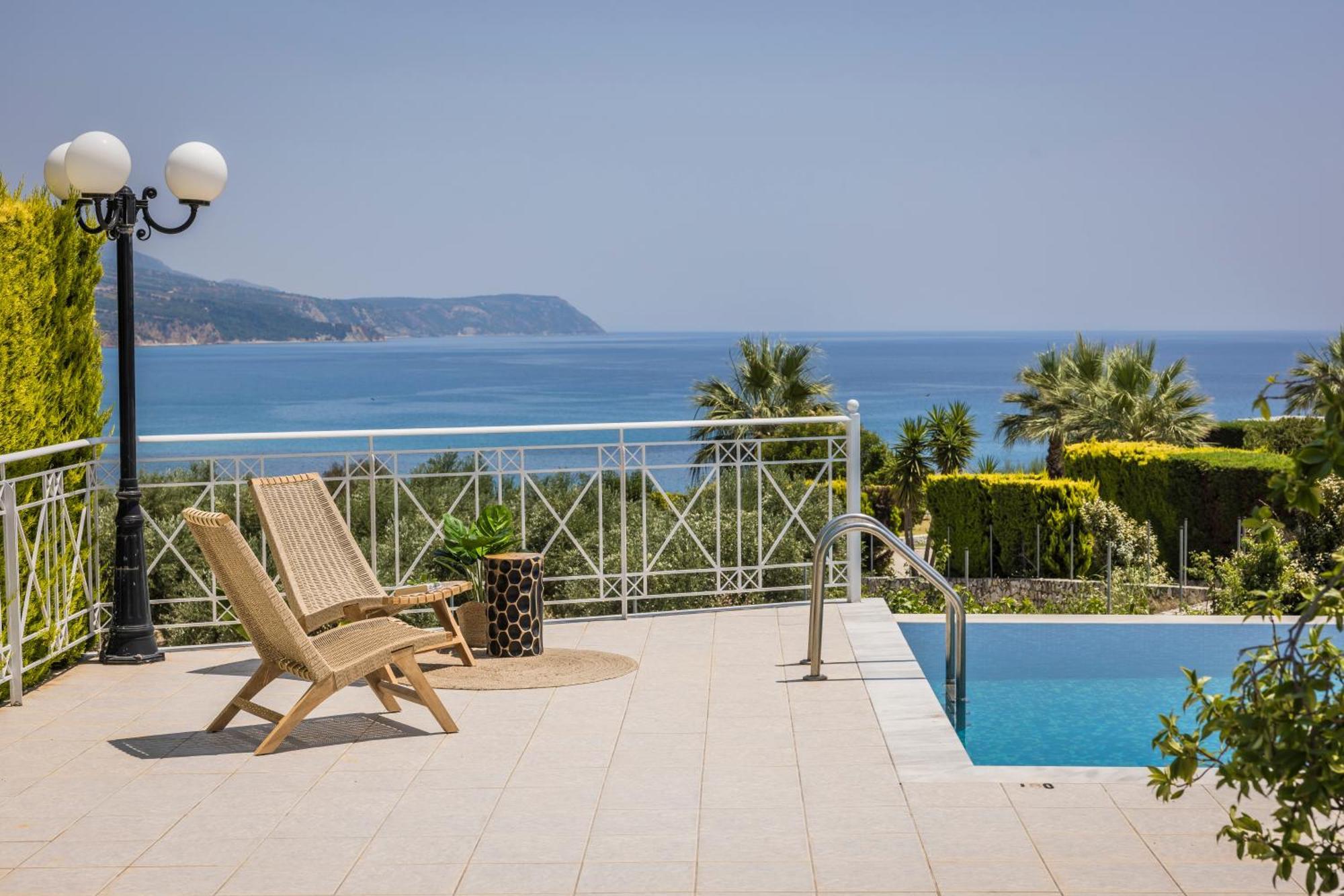 Sea View Villa Kefaloniaprivatevillas Karavádhos Exterior foto